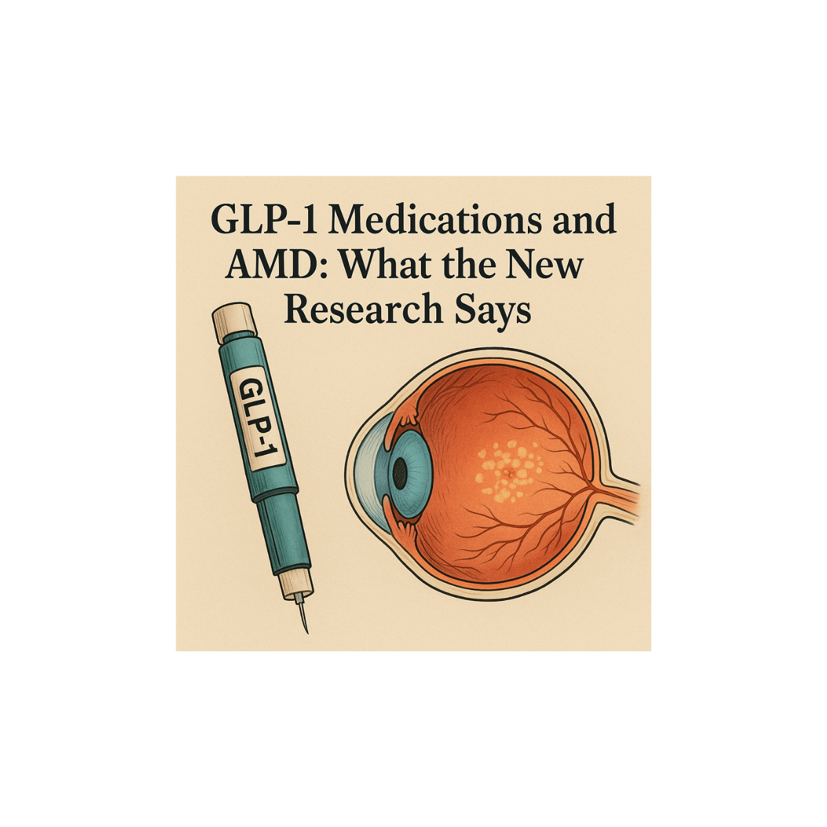 Glucagon-Like Peptide-1 (GLP-1) Receptor Agonists and the Risk of Age-Related Macular Degeneration