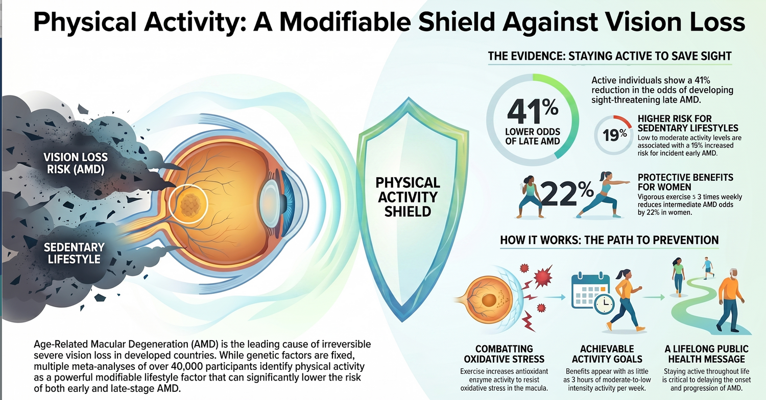Can Exercise Save Your Sight Against Macular Degeneration?