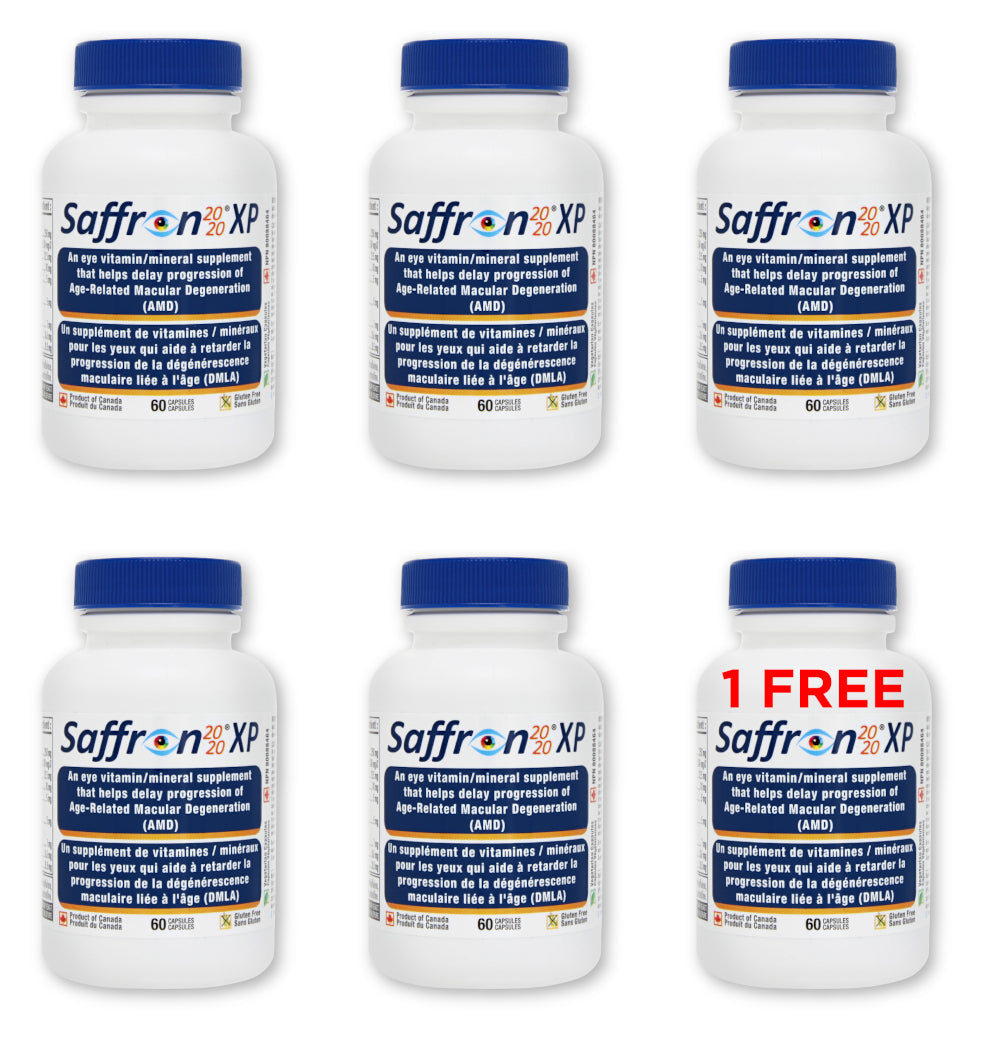 Combo Offer Saffron 2020-XP: Get 6 Bottles for the Price of 5!-PERSAVITA CANADA