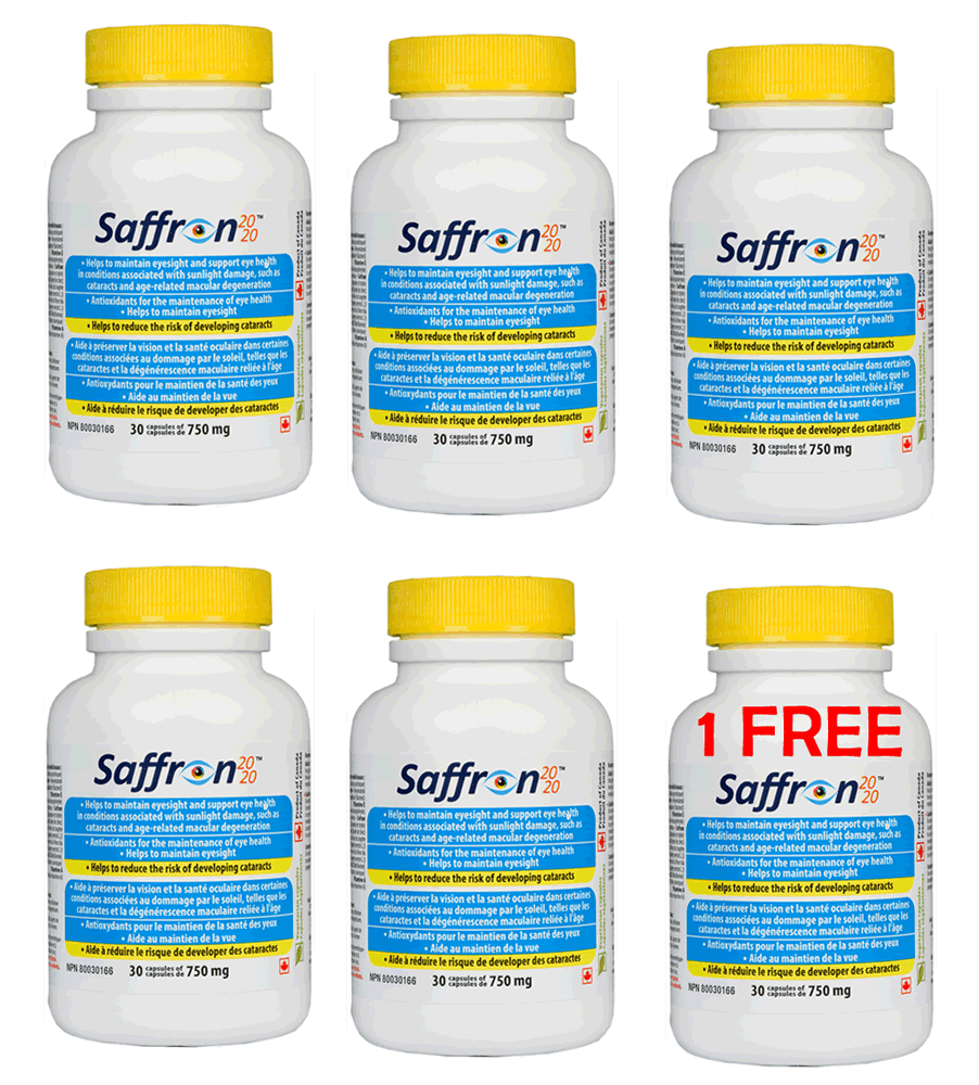 Combo Offer Saffron 2020: Get 6 Bottles for the Price of 5!-PERSAVITA CANADA