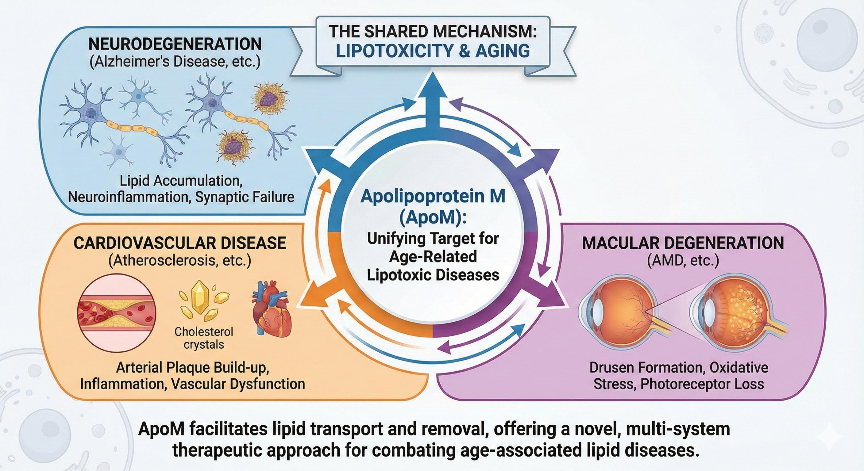 ApoM: A Central Player in Age-Related Macular Degeneration Lipotoxicity and Vision Health
