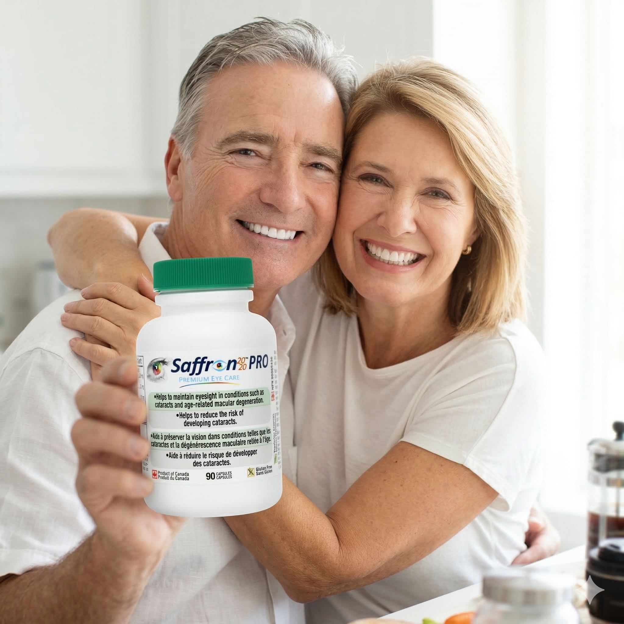 Persavita Saffron 2020-PRO (3-Bottle Pack) Patented AMD Supplement – Simple Formula: Saffron, Resveratrol & Lutein – Buy 2 Get 3rd at 50% OFF – 9 Months Supply