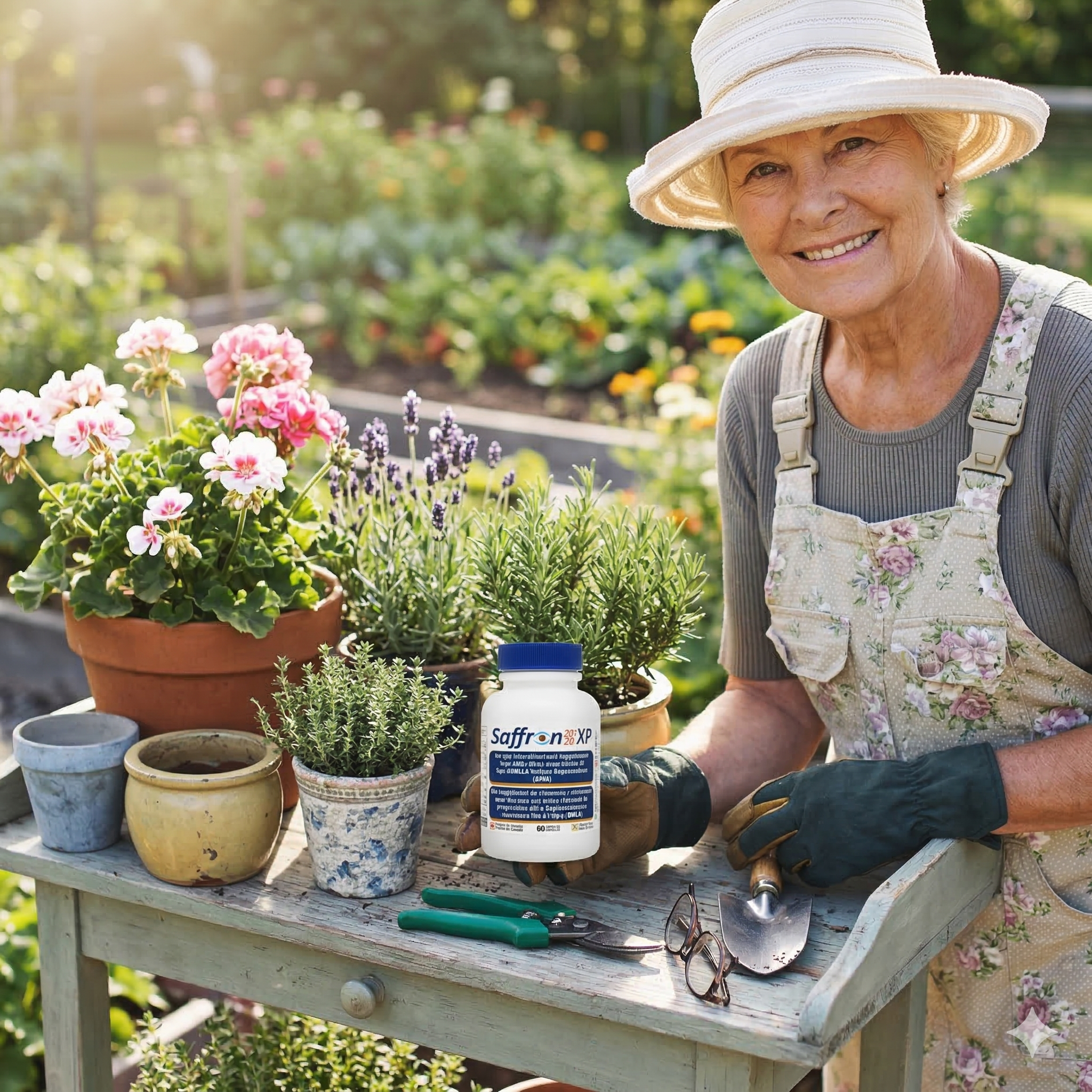 Persavita Saffron 2020-XP (6-Bottle Pack) Patented AREDS2 + Saffron for AMD – Buy 5 Get 1 FREE – 6 Months Supply