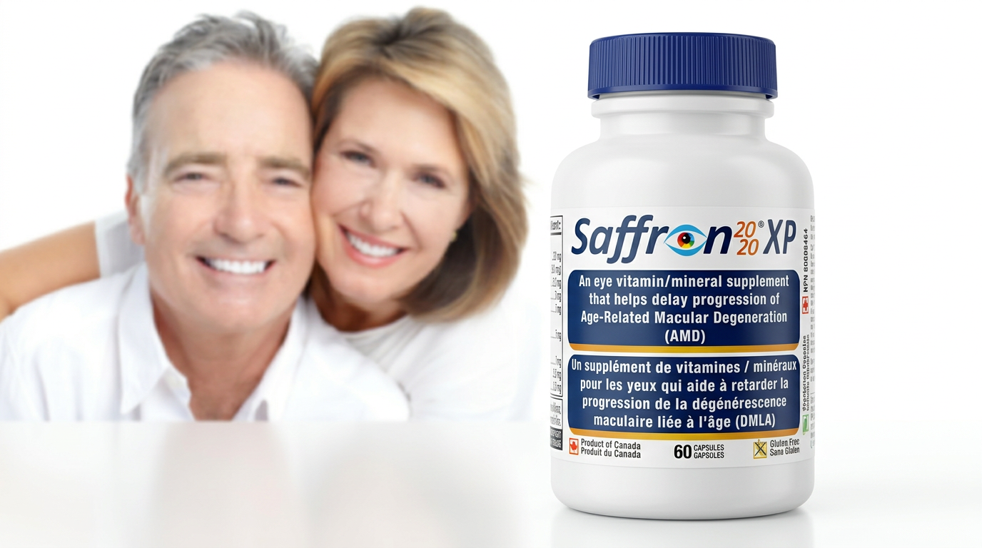 Persavita Saffron 2020-XP (6-Bottle Pack) Patented AREDS2 + Saffron for AMD – Buy 5 Get 1 FREE – 6 Months Supply